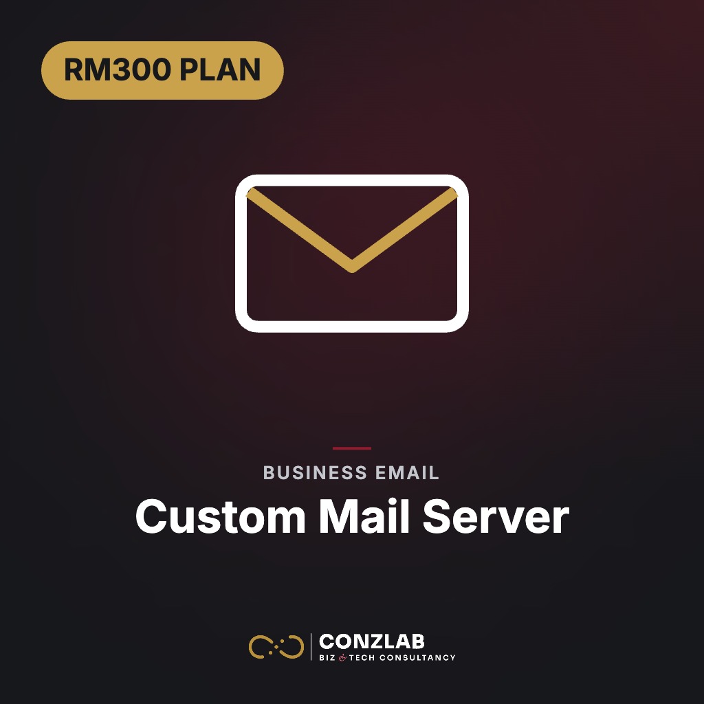 RM300 Annual Fee - Custom Mail Server