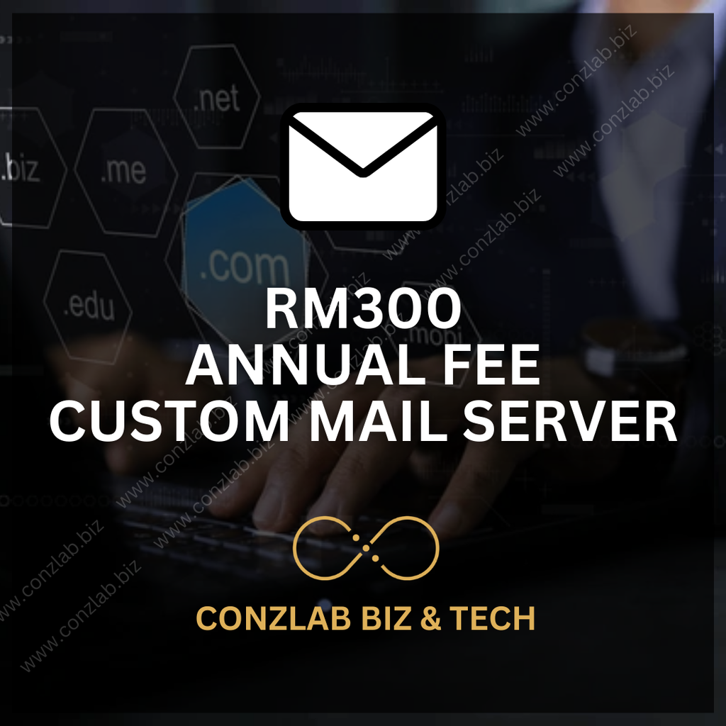 RM300 Annual Fee - Custom Mail Server