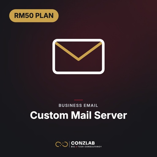 RM50 Annual Fee - Custom Mail Server