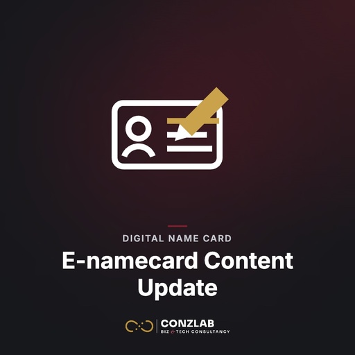 E-namecard Content Update